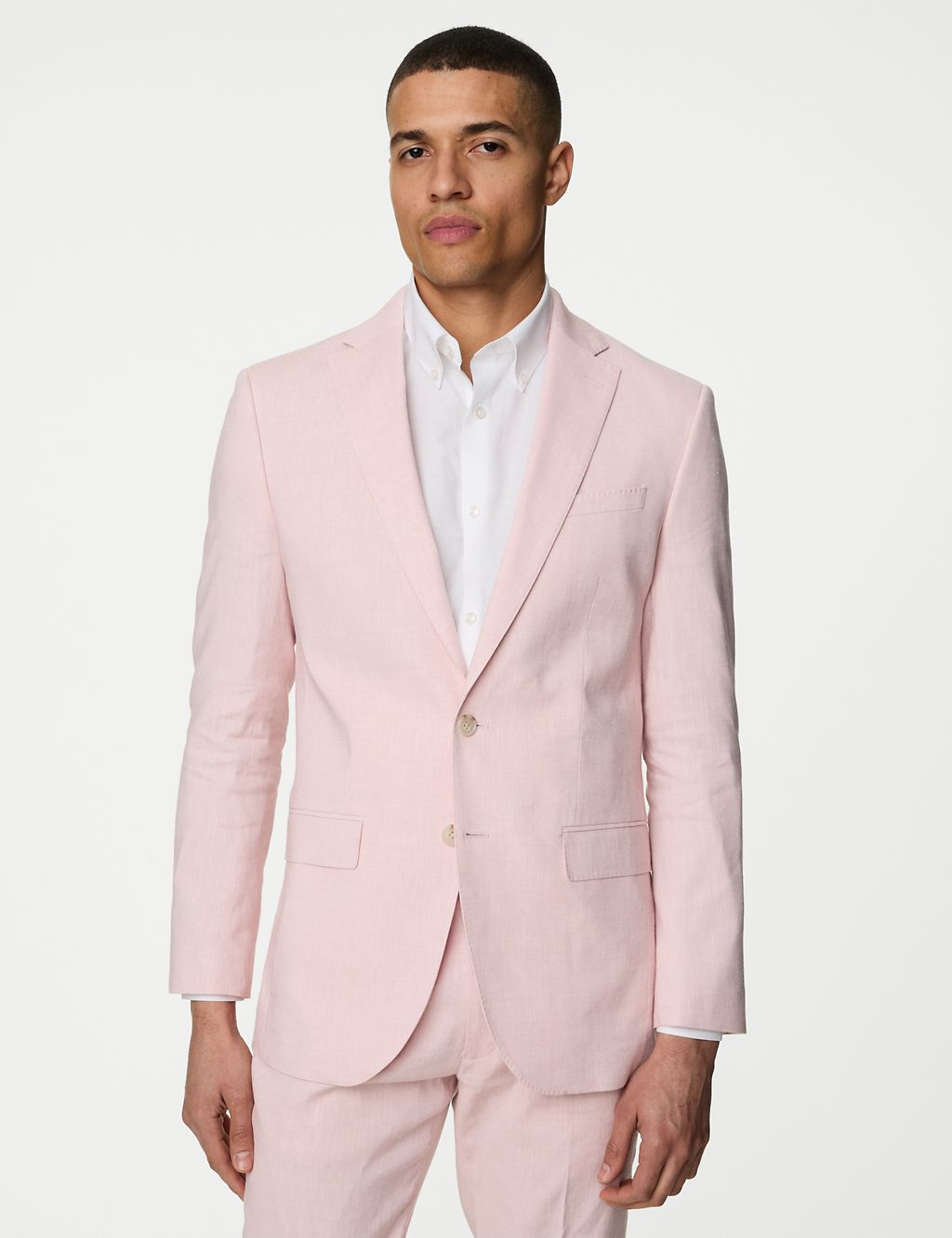 Tailored Fit Italian Linen Miracle™ Suit Jacket 2 of 9