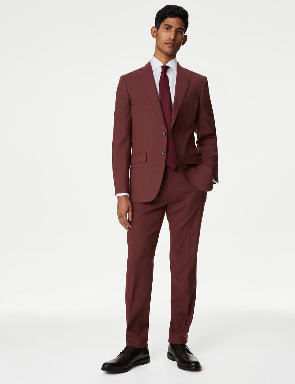 Tailored Fit Italian Linen Miracle™ Suit Jacket 8 of 8