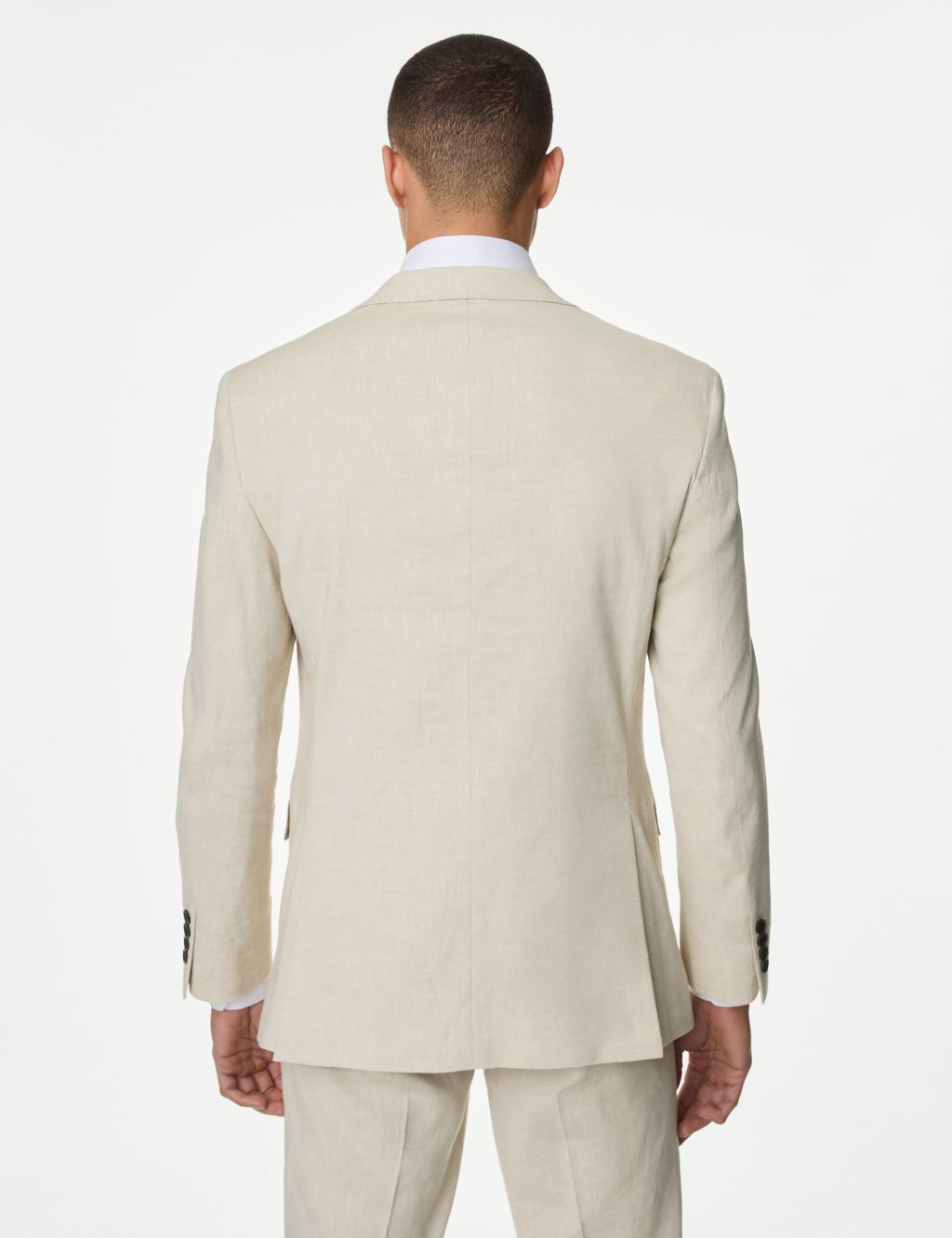 Tailored Fit Italian Linen Miracle™ Suit Jacket 7 of 7