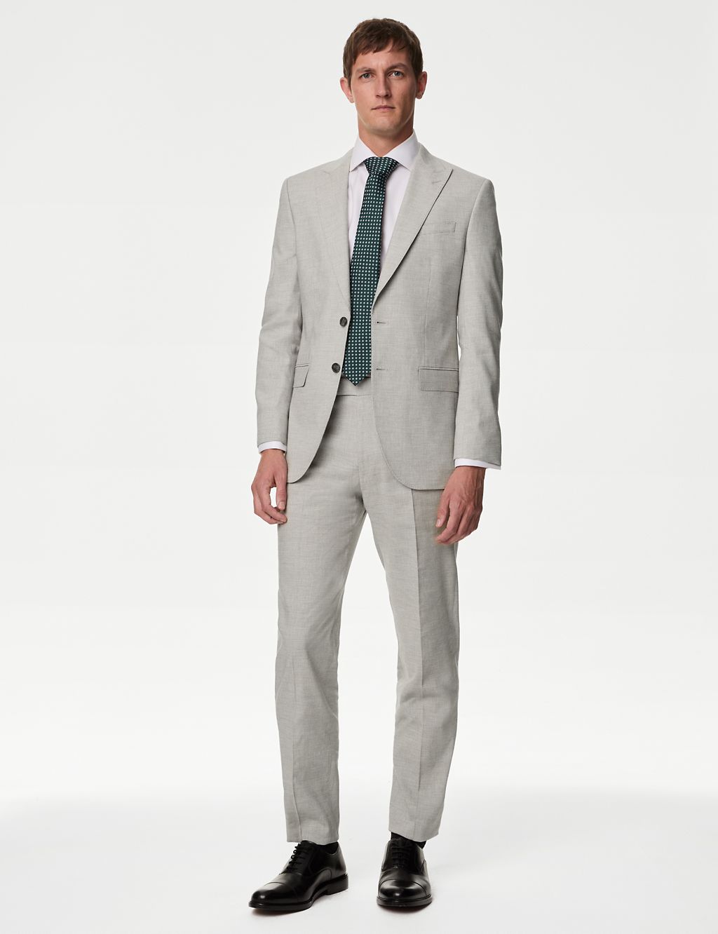Tailored Fit Italian Linen Miracle™ Suit Jacket 5 of 7