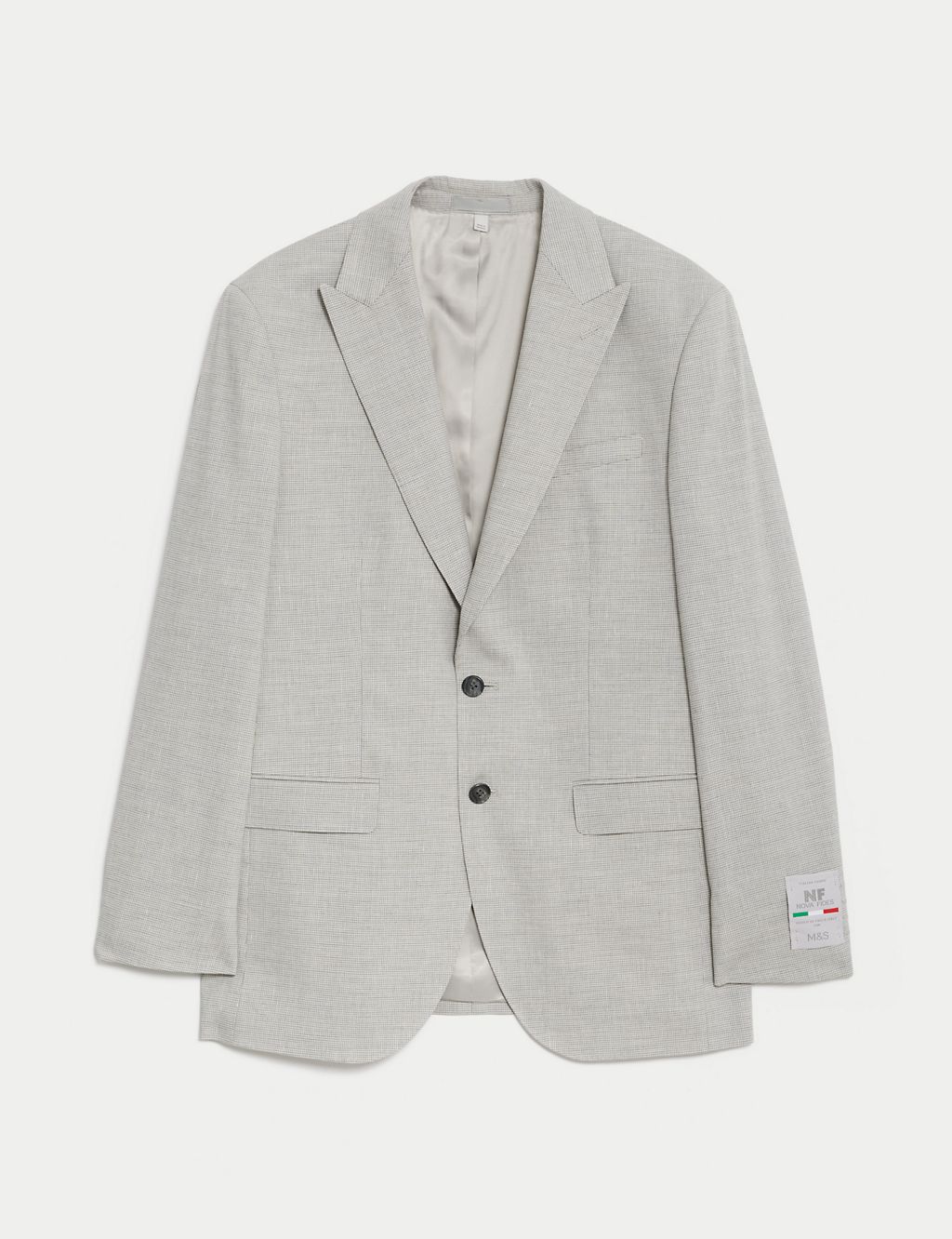 Tailored Fit Italian Linen Miracle™ Suit Jacket 1 of 7