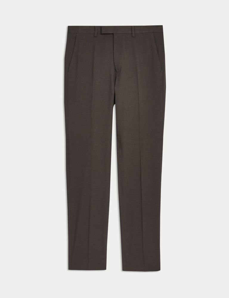 Tailored Fit Italian Linen Miracle™ Trousers 3 of 8