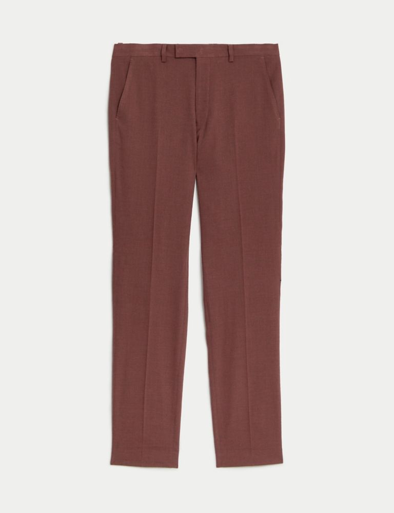 Tailored Fit Italian Linen Miracle™ Trousers 3 of 8