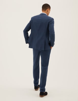 m&s linen suit