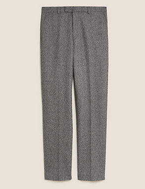 Tailored Fit Italian Wool Trousers Image 2 of 9