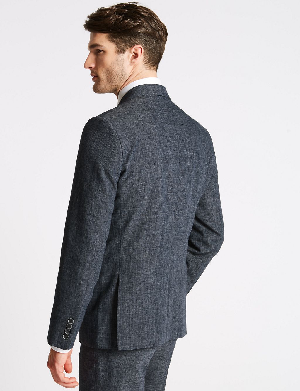 Tailored Fit Linen Miracle Jacket 8 of 8