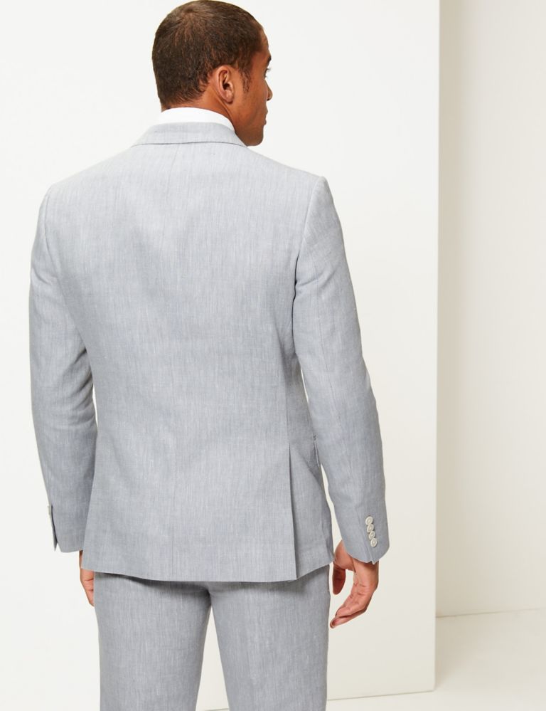 Tailored Fit Linen Miracle Jacket 5 of 8