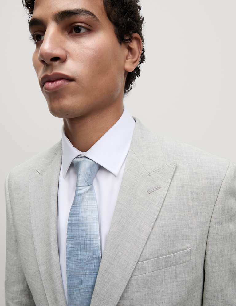 Tailored Fit Italian Linen Miracle™ Suit