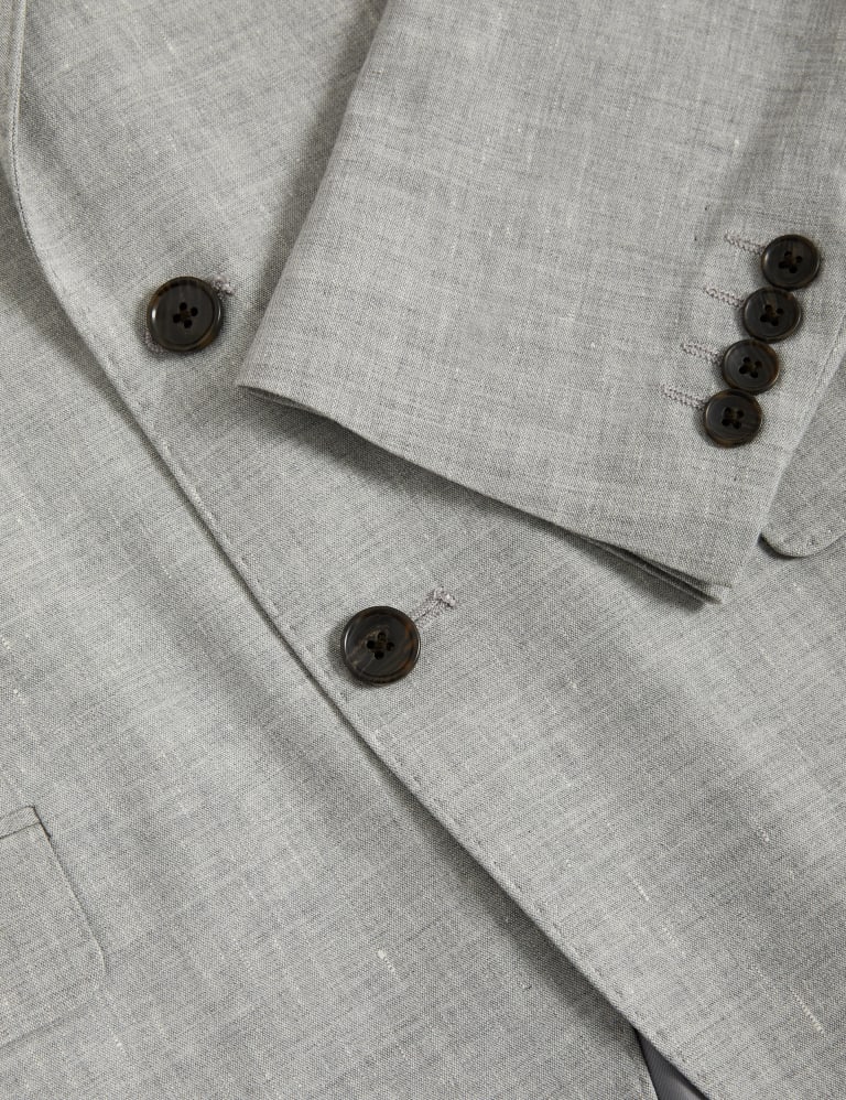 Linen jacket marks and spencer on sale