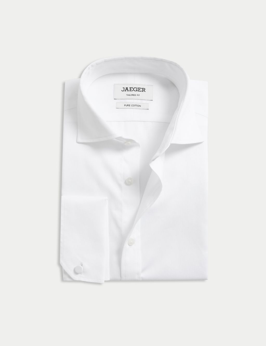 Tailored Fit Pure Cotton Shirt 1 of 7