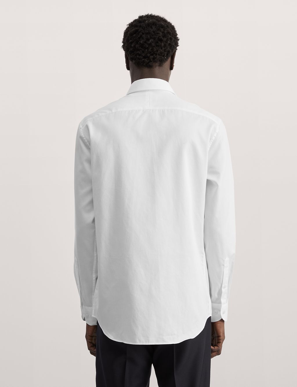 Tailored Fit Pure Cotton Texture Shirt 6 of 7