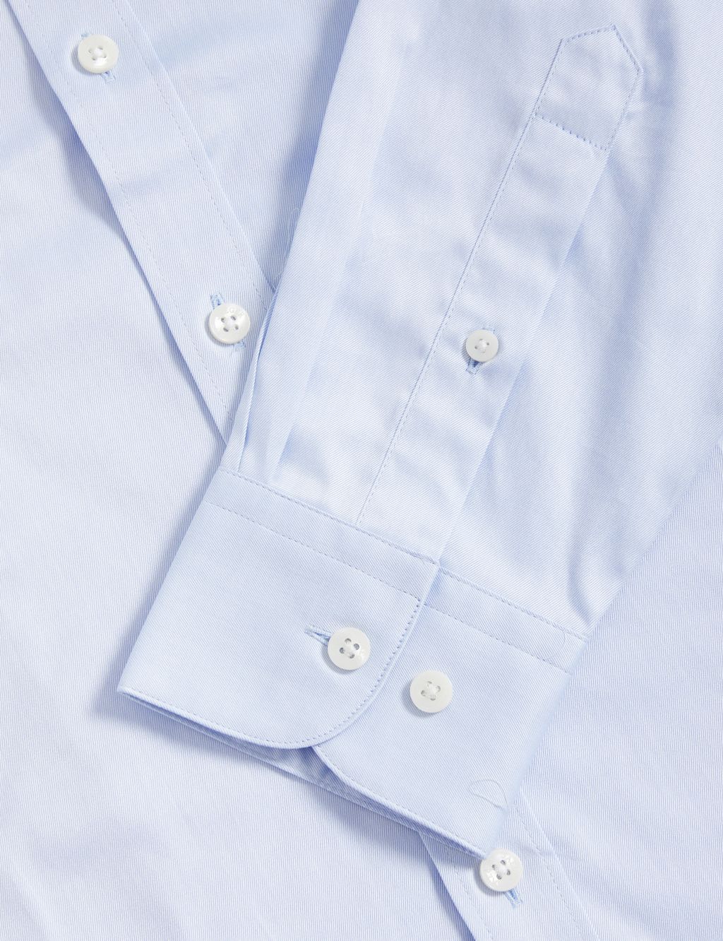 Tailored Fit Pure Cotton Twill Shirt 2 of 8