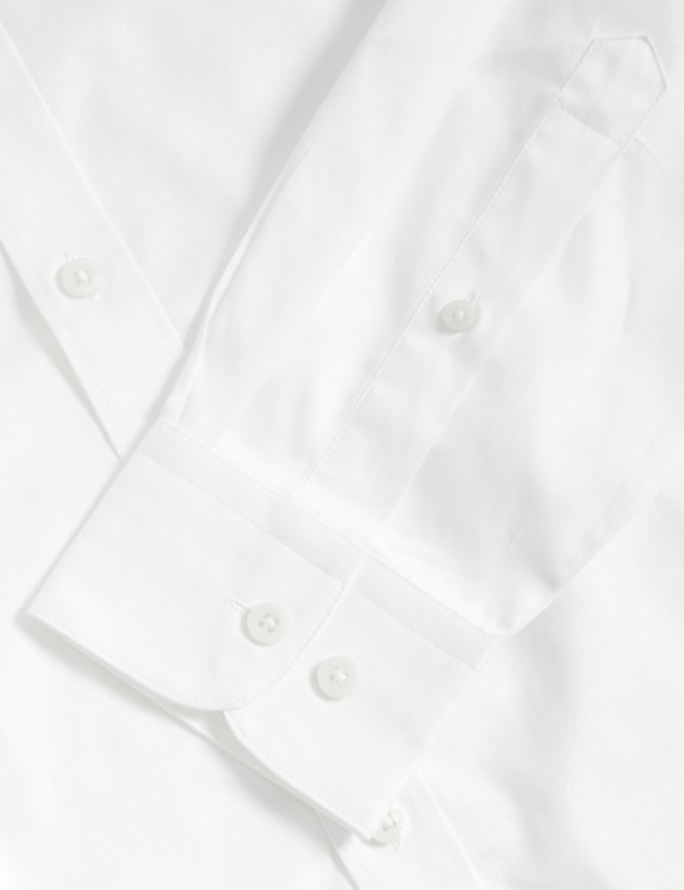 Tailored Fit Pure Cotton Twill Shirt 3 of 8