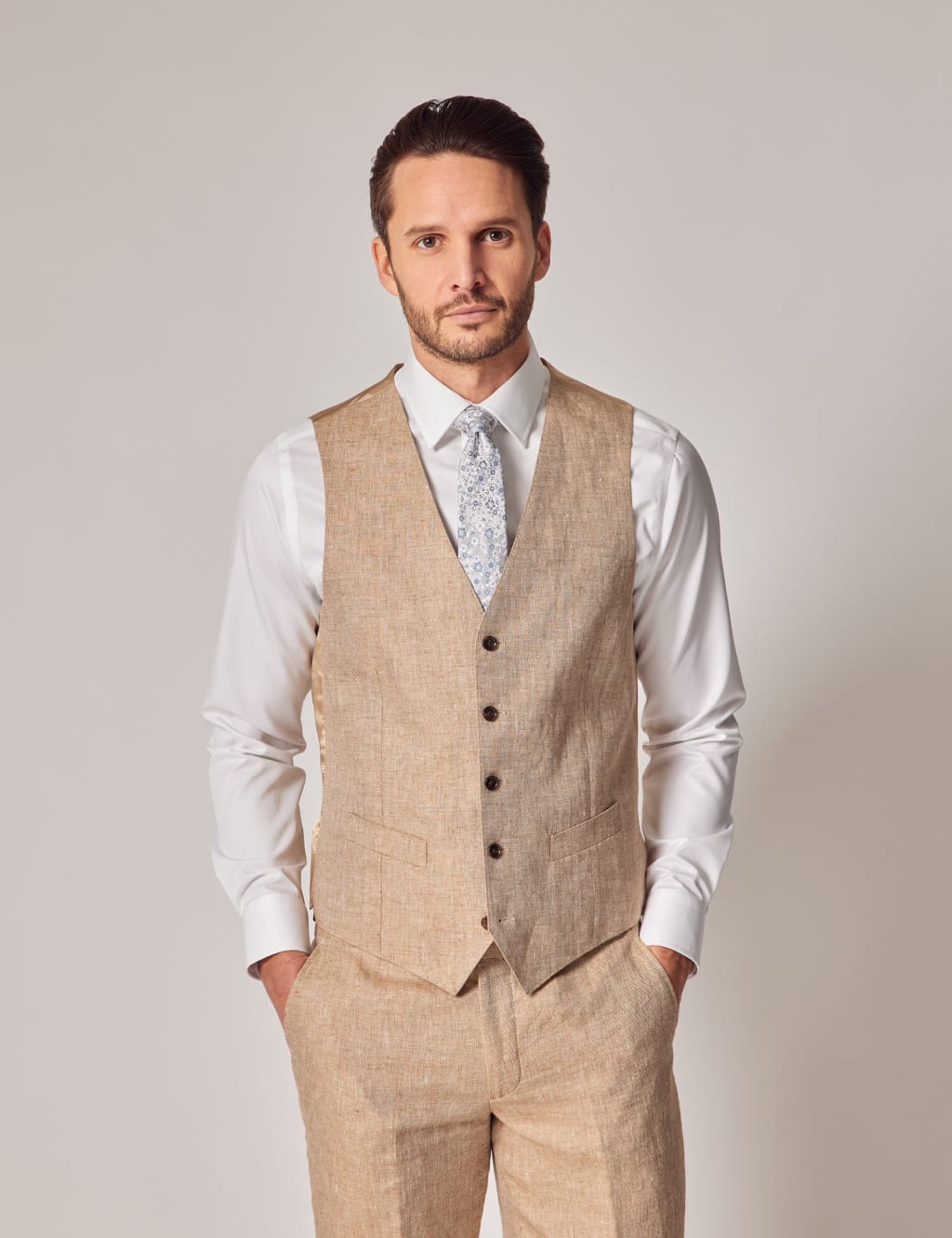 Linen waistcoats store