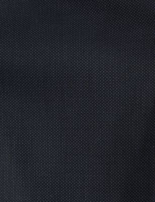 Tailored Fit Pure Wool Birdseye Trousers Image 2 of 6