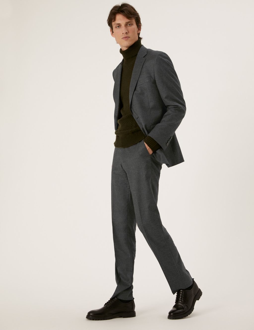 Tailored Fit Pure Wool Suit Jacket | M&S SARTORIAL | M&S