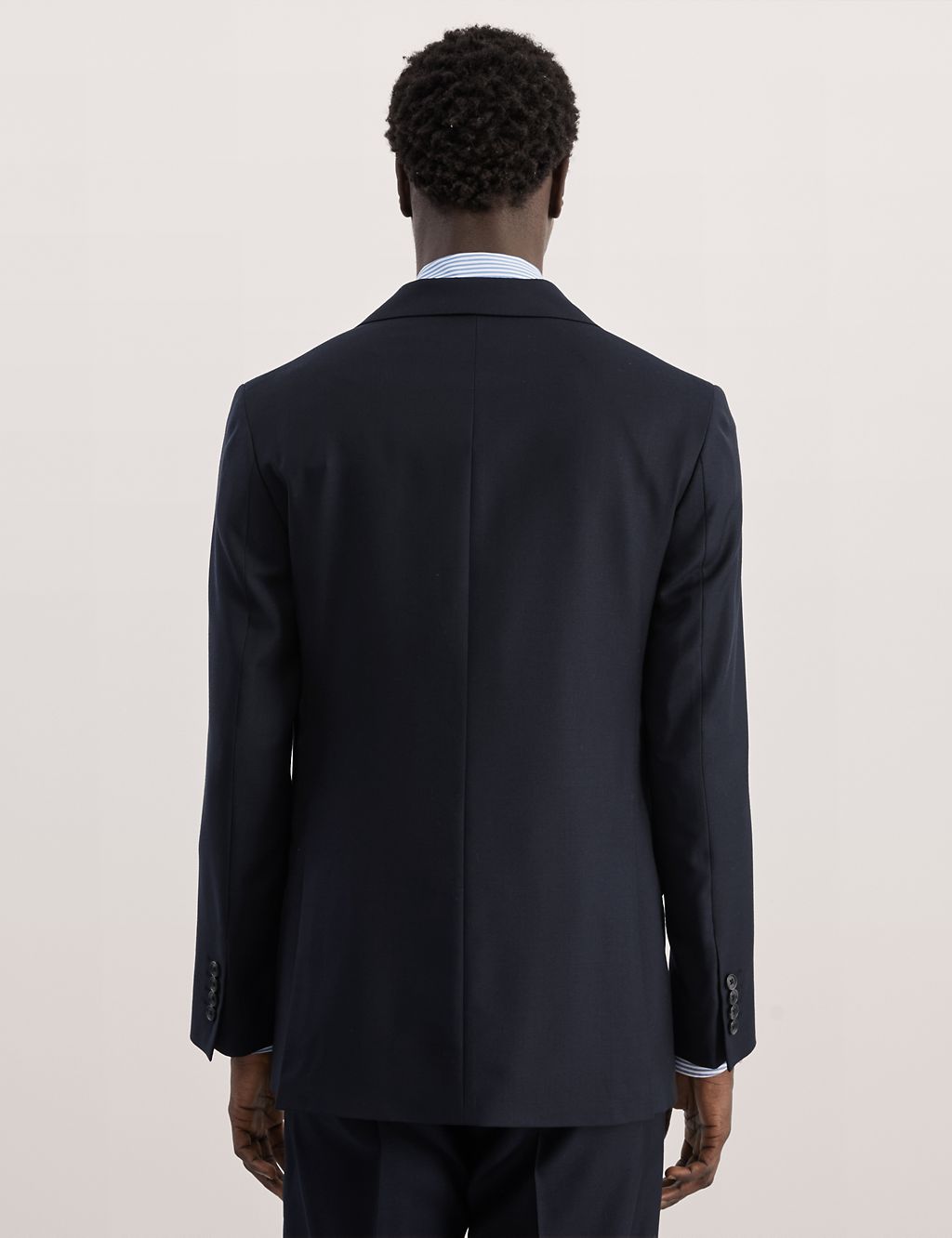 Tailored Fit Pure Wool Suit Jacket 4 of 10
