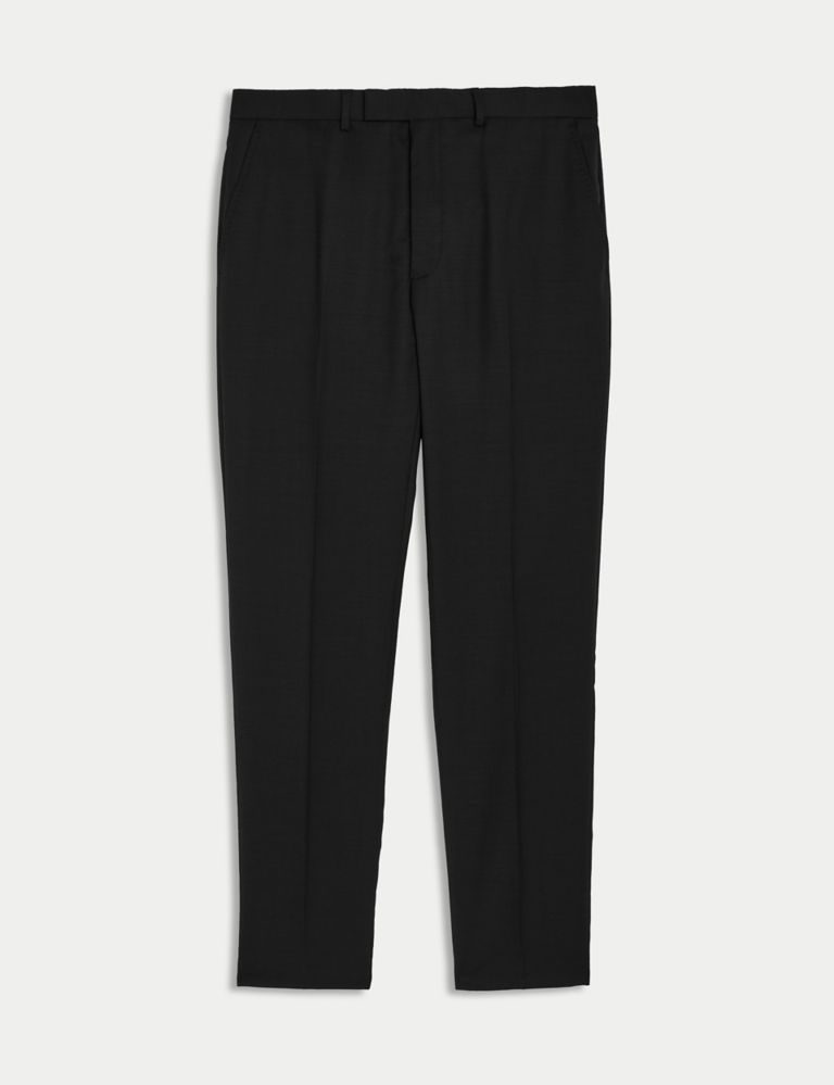 Tailored Fit Pure Wool Suit Trousers | Autograph | M&S