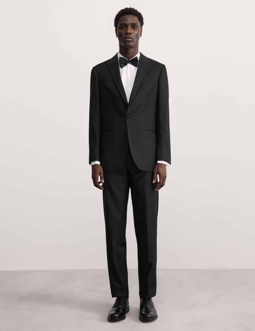 Tailored Fit Pure Wool Tuxedo Jacket 8 of 9