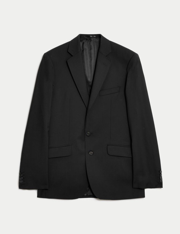 Tailored Fit Pure Wool Twill Jacket 1 of 6