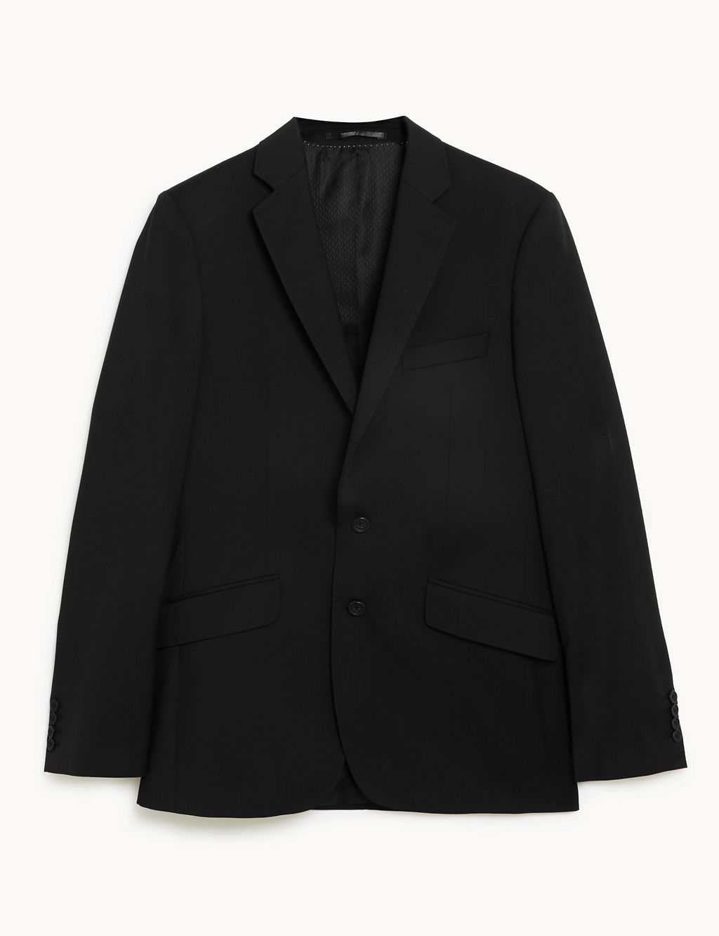 Tailored Fit Pure Wool Twill Jacket 1 of 13