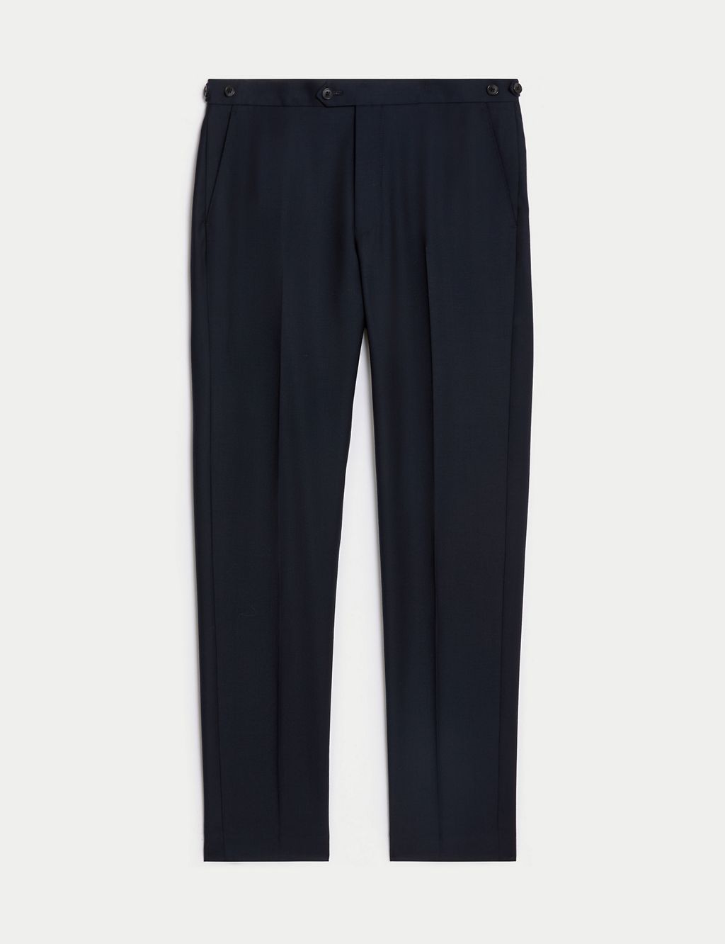 Tailored Fit Pure Wool Twill Suit Trousers 1 of 9