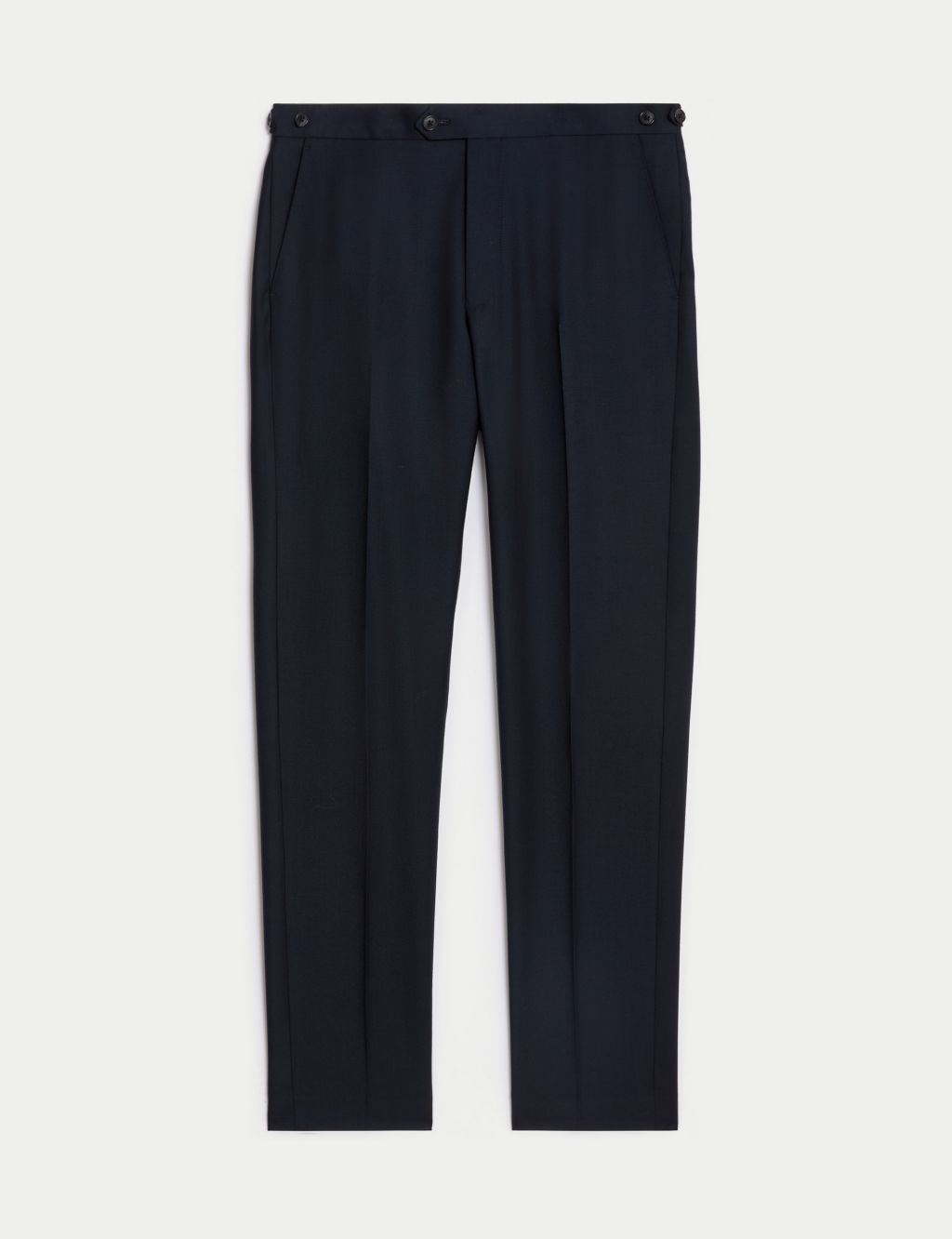 Tailored Fit Pure Wool Twill Suit Trousers 1 of 9