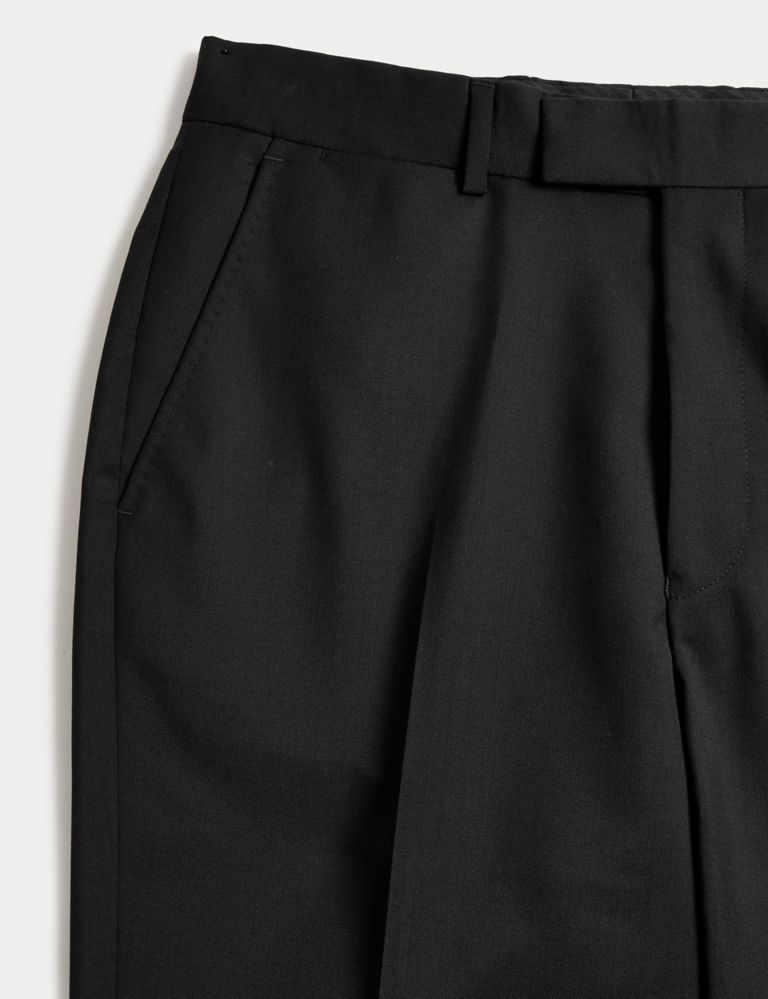 Tailored Fit Pure Wool Twill Trousers 5 of 5