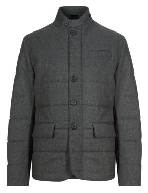 Tailored Fit Quilted Blazer Image 2 of 5