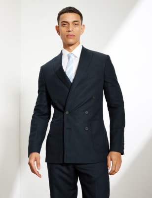 Marks and spencer on sale double breasted suit