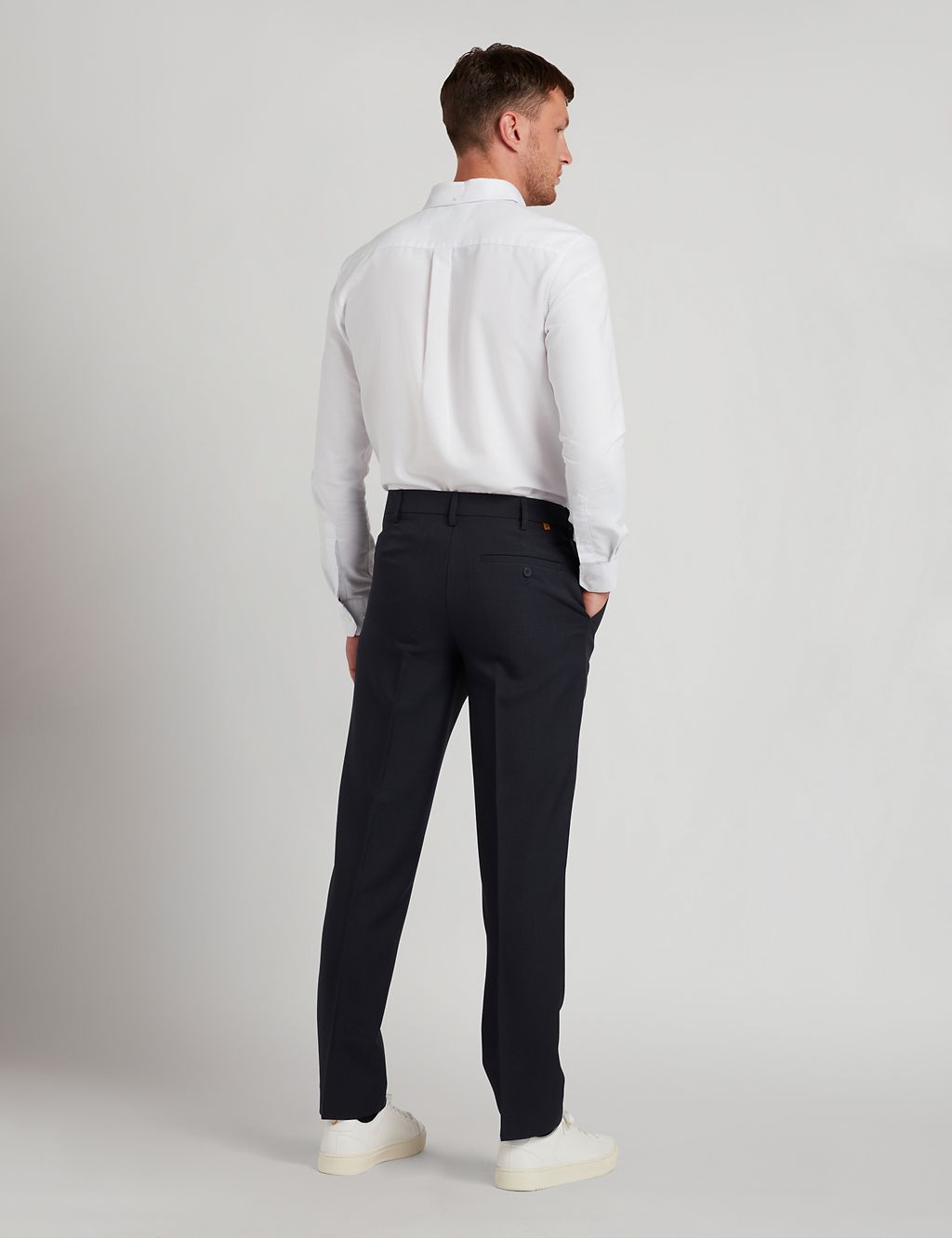 Tailored Fit Smart Trousers 2 of 3