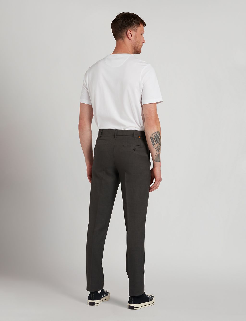 Tailored Fit Smart Trousers 2 of 3