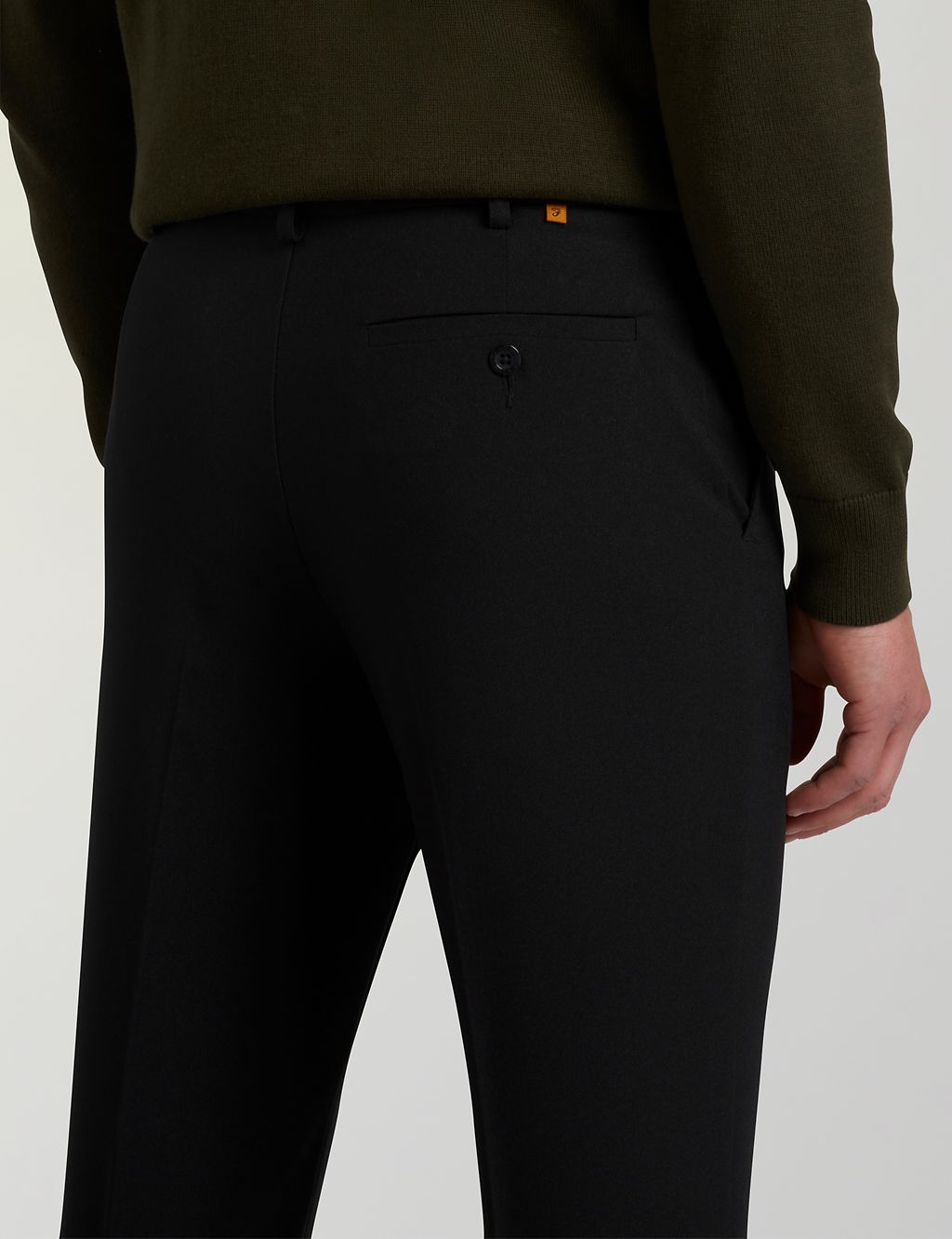 Tailored Fit Smart Trousers 1 of 3