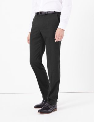 Tailored Fit Stretch Trousers | M\u0026S 