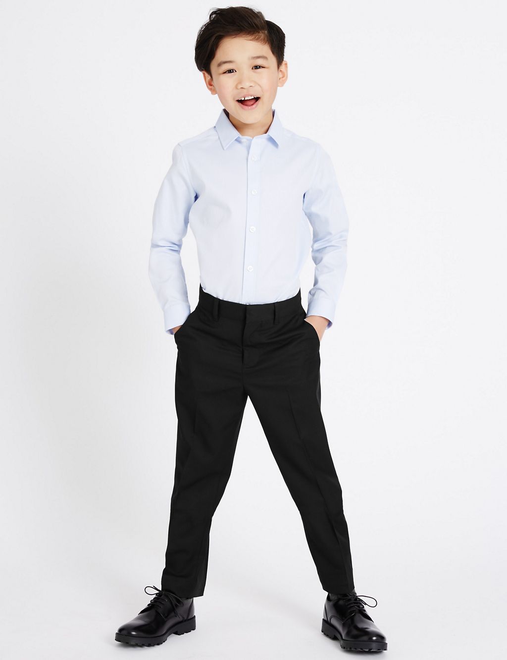 Tailored Fit Trousers (3-14 Years) 3 of 6
