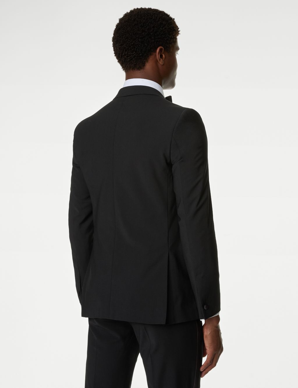 Tailored Fit Wool Blend Tuxedo Jacket 4 of 8