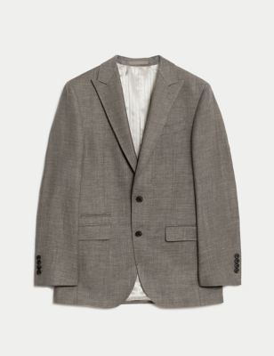 Tailored Fit Wool Rich Suit Jacket Image 2 of 10