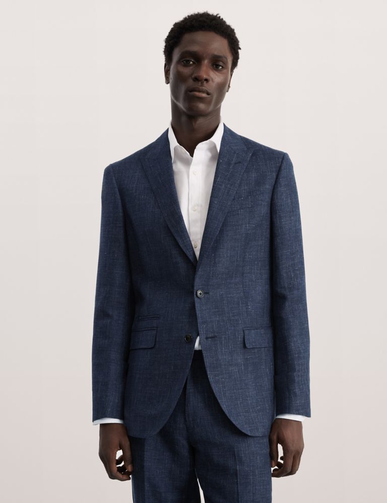 Tailored Fit Wool Rich Suit Jacket 1 of 10