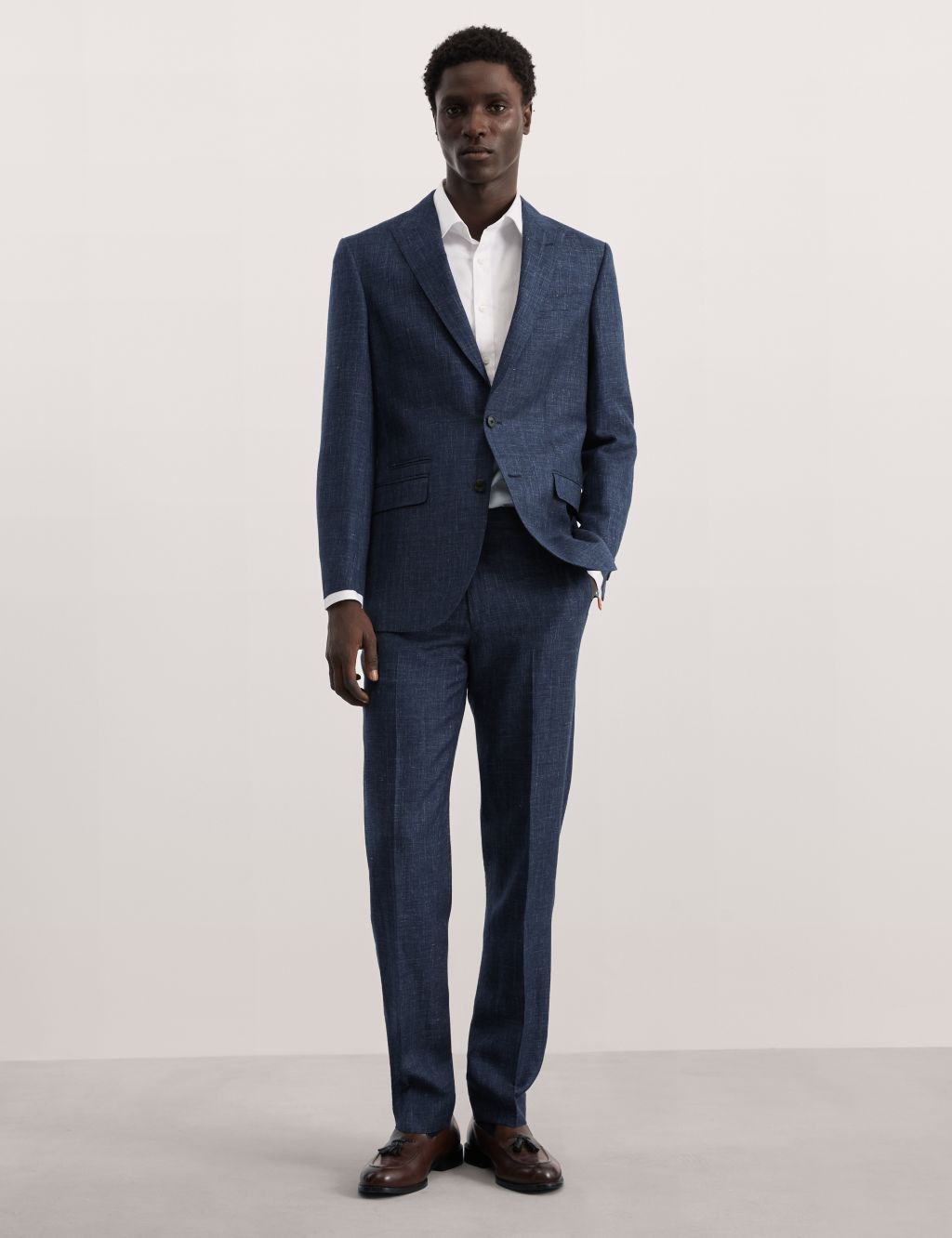 Tailored Fit Wool Rich Suit Trousers 5 of 9