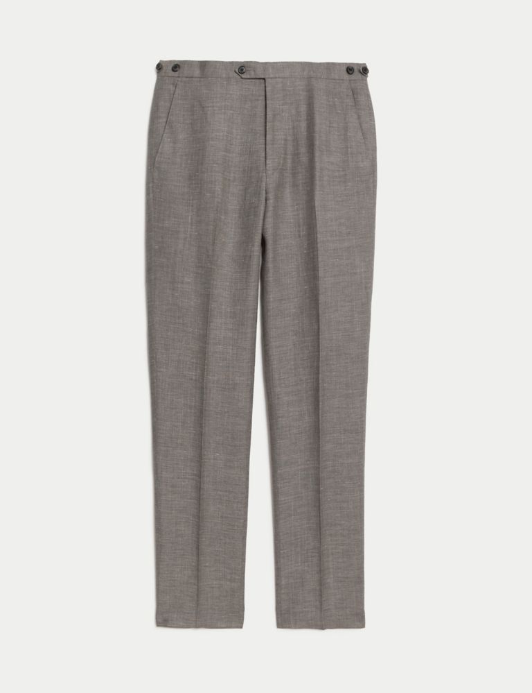 Tailored Fit Wool Rich Suit Trousers 3 of 8