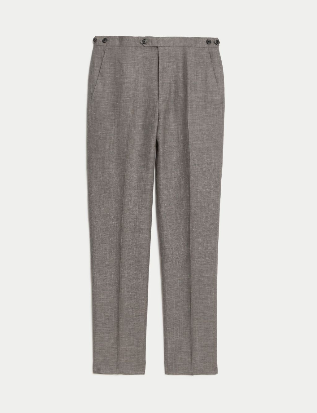 Tailored Fit Wool Rich Suit Trousers 1 of 8