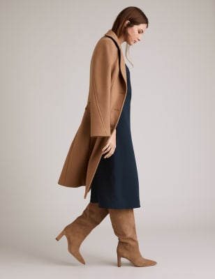 midi tailored dress