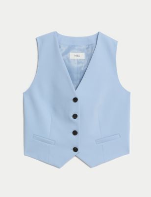 Tailored Single Breasted Waistcoat Image 2 of 6