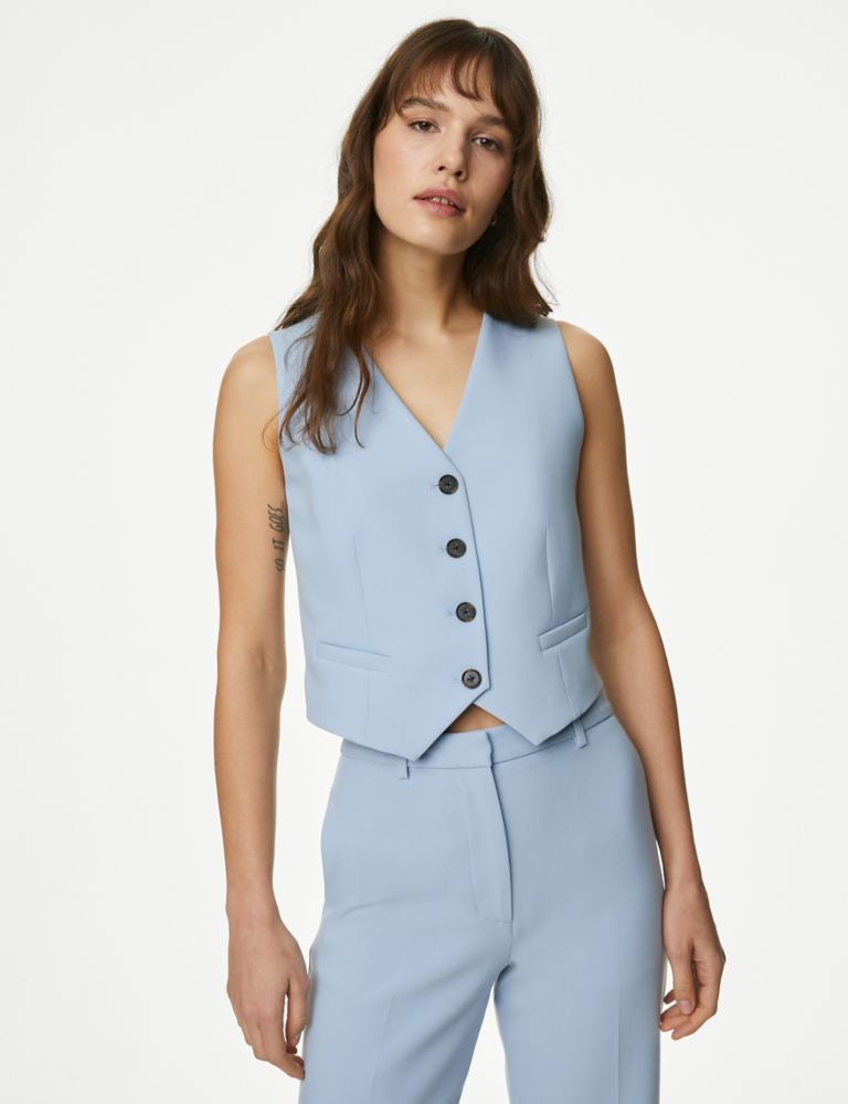 Tailored Single Breasted Waistcoat 4 of 6