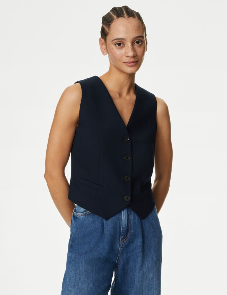 Tailored Single Breasted Waistcoat 4 of 5