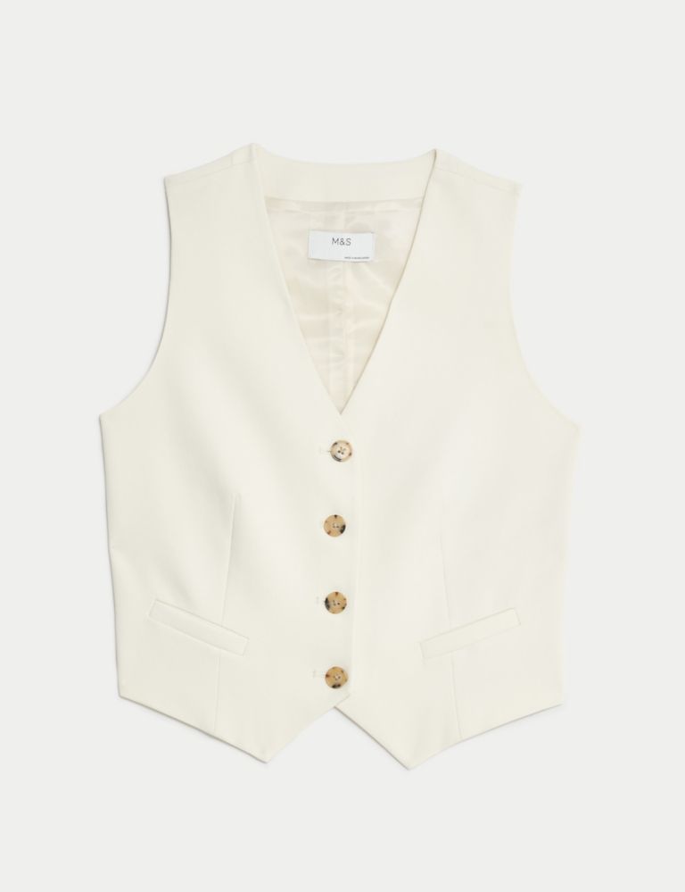 Tailored Single Breasted Waistcoat 2 of 6