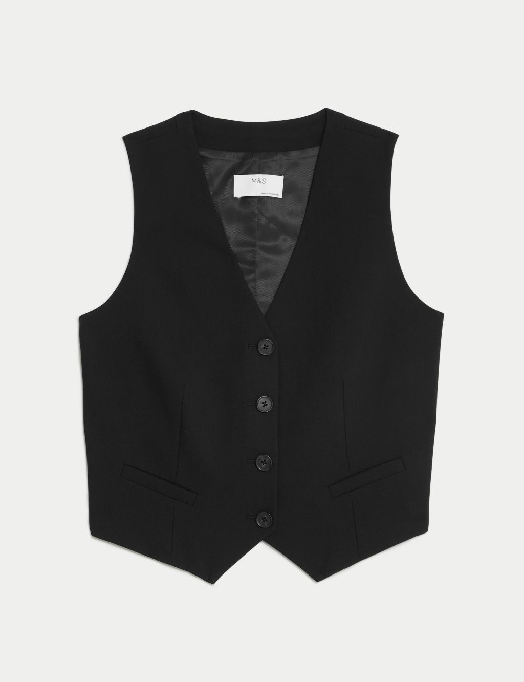 Tailored Single Breasted Waistcoat | M&S Collection | M&S