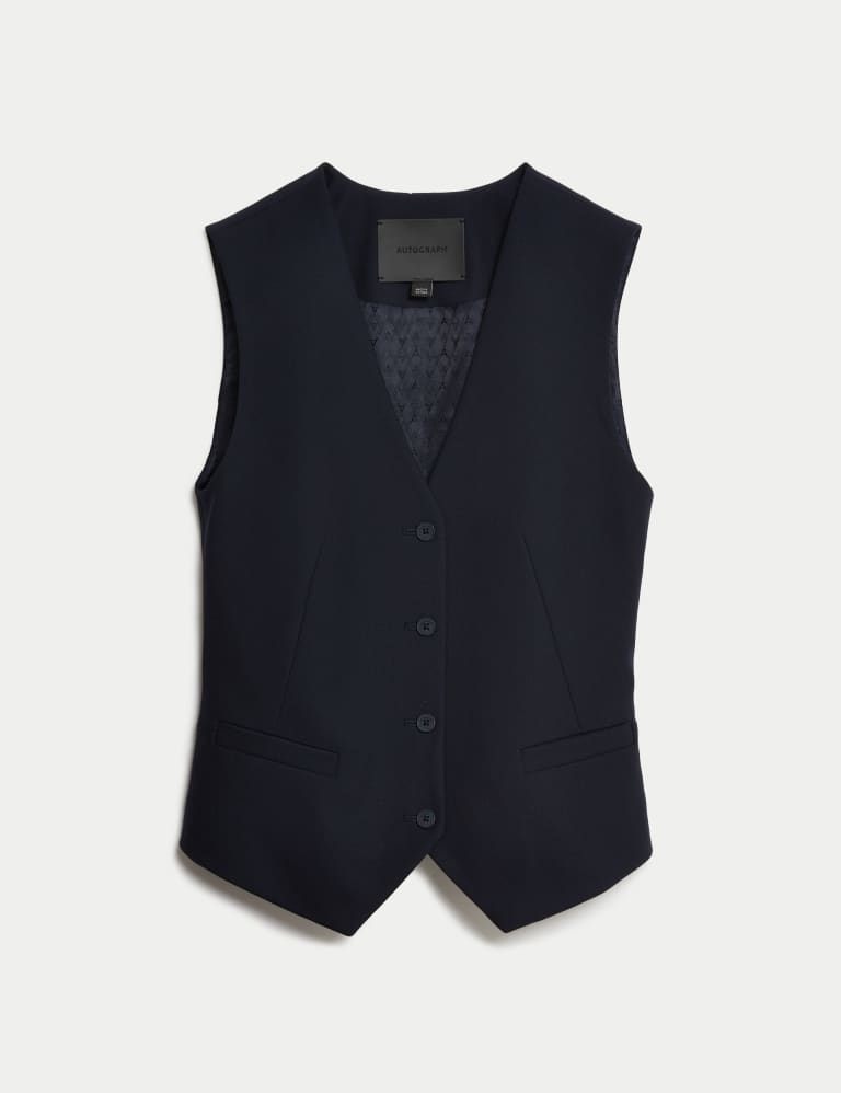 Tailored Waistcoat With Wool Autograph M S