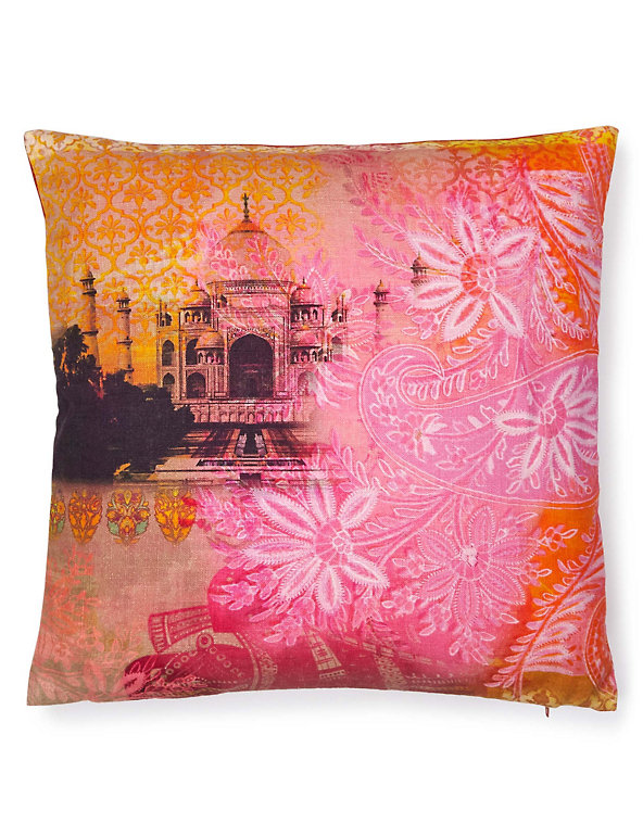 Taj Print Cushion Image 1 of 2