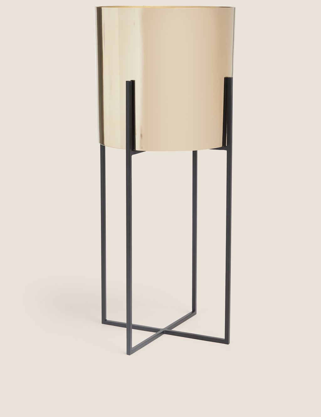 Tall Metal Planter with Stand 3 of 4